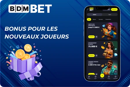 Bonus pour les nouveaux joueurs
bdm.bet