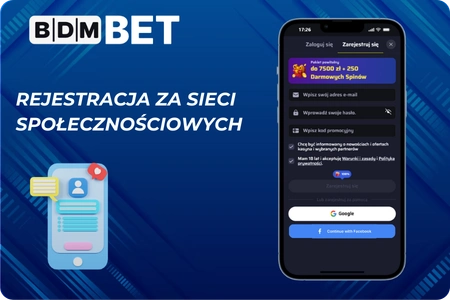Rejestracja za sieci spolecznosciowych v bdm casino login