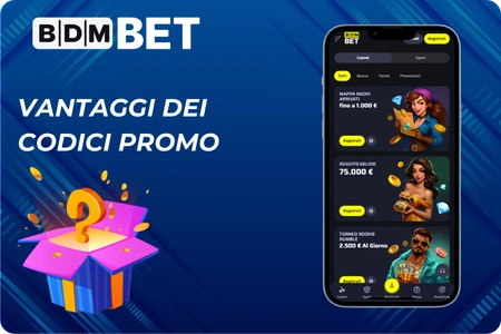 Vantaggi dei codici promo
bdmbet bonus icasino.fit