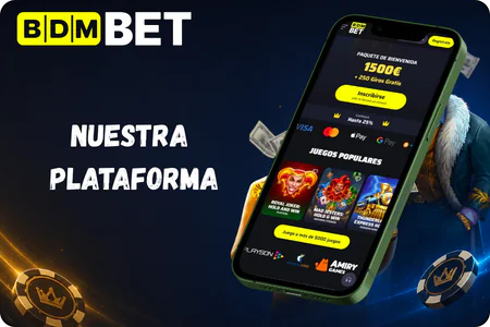 Nuestra  plataforma BDMbet