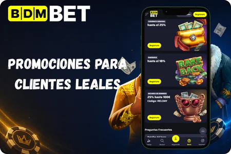 Promociones para clientes leales BDMbet