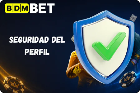 Seguridad del perfil BDMbet